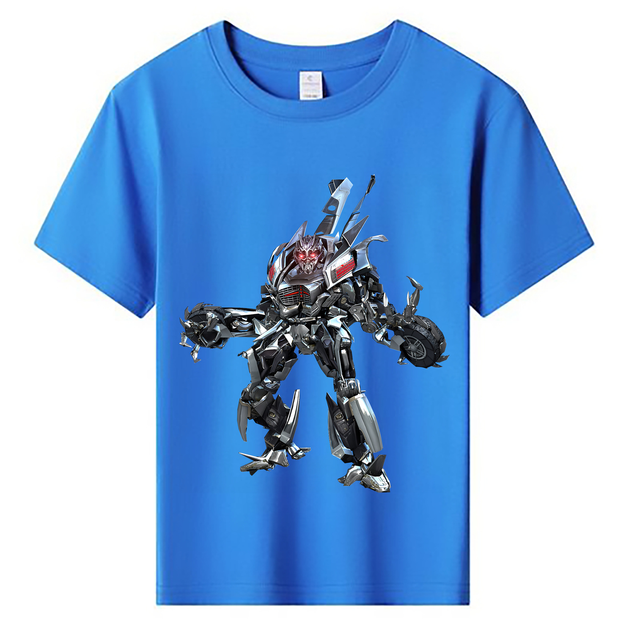 （画像用） Transformers トランスフォーマー 綿100％キッズTシャツ（フロントプリント）